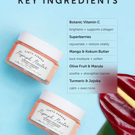 NYMPH NECTAR Superfruit Radiance Balm: Vitamins + Amino Acid