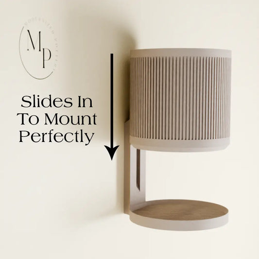 STREAM Hanging Planter | Minimalist Wall Mount