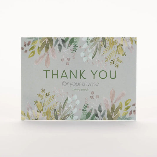 Thank You Thyme - Thyme Seed Packets