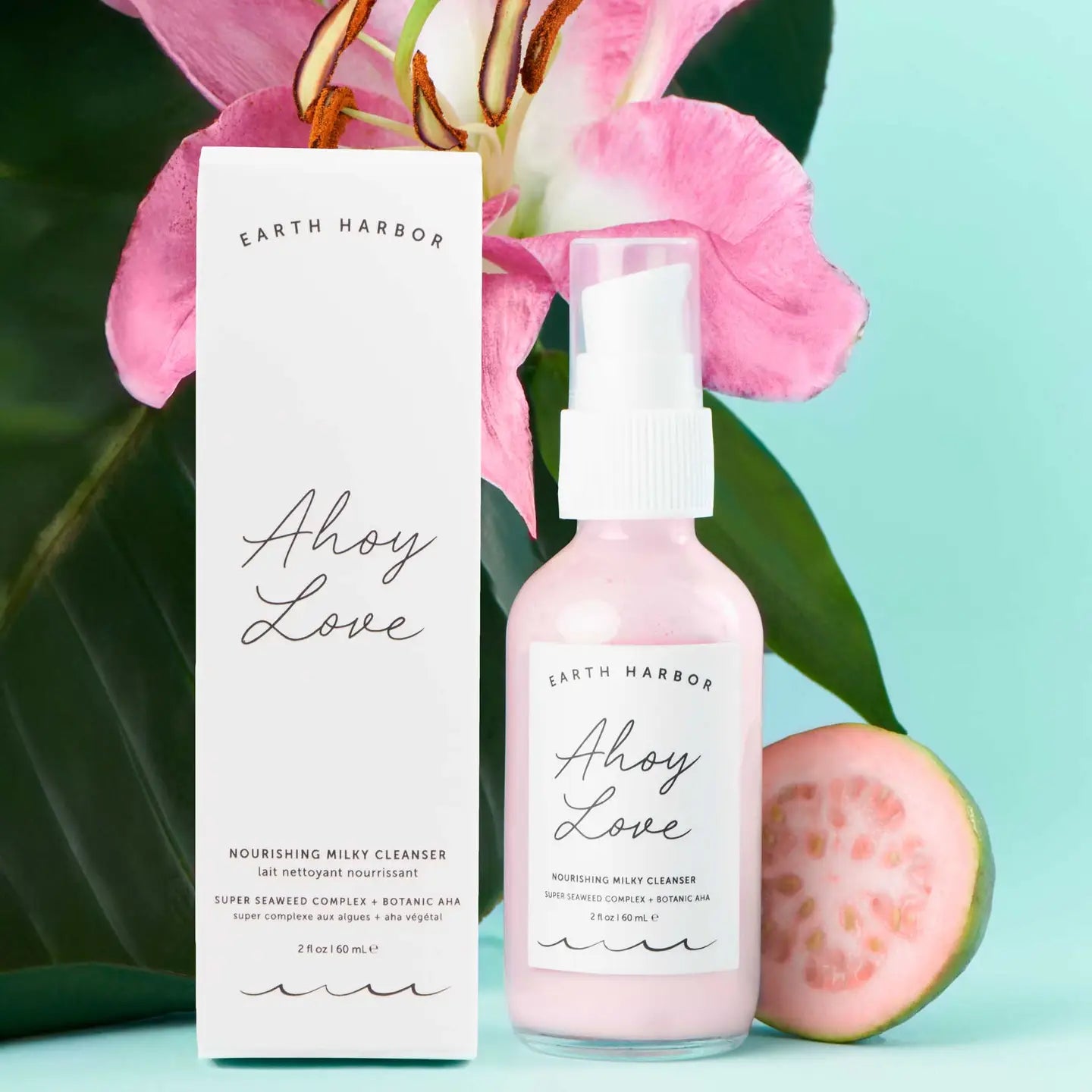 AHOY LOVE Nourishing Cleanser: Super Seaweed + Botanic AHAs