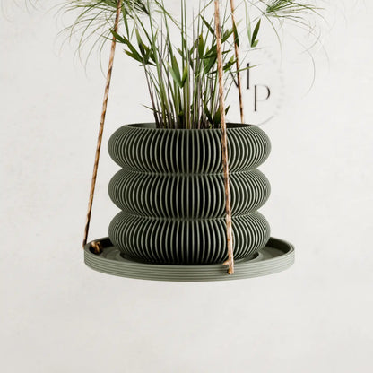 PUDDLE 8" Hanging Plant Tray | Made in USA