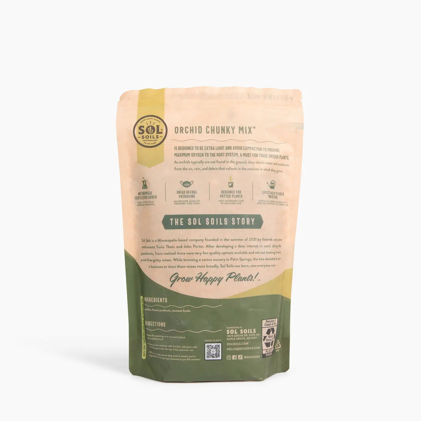 Orchid Chunky Mix Soil 2QT