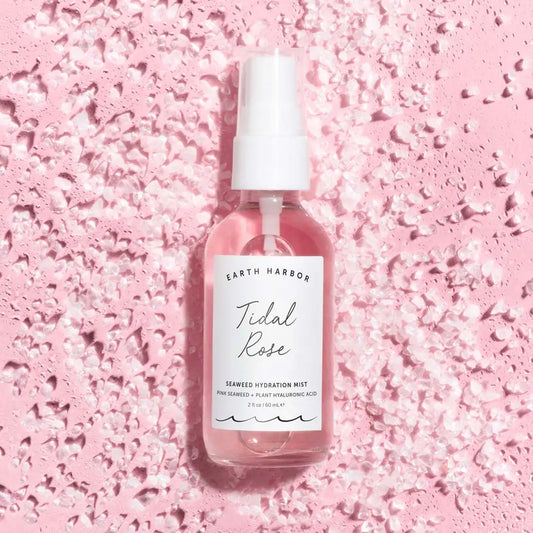 TIDAL ROSE Hydration Mist: Rose Water + Seaweed + White Tea