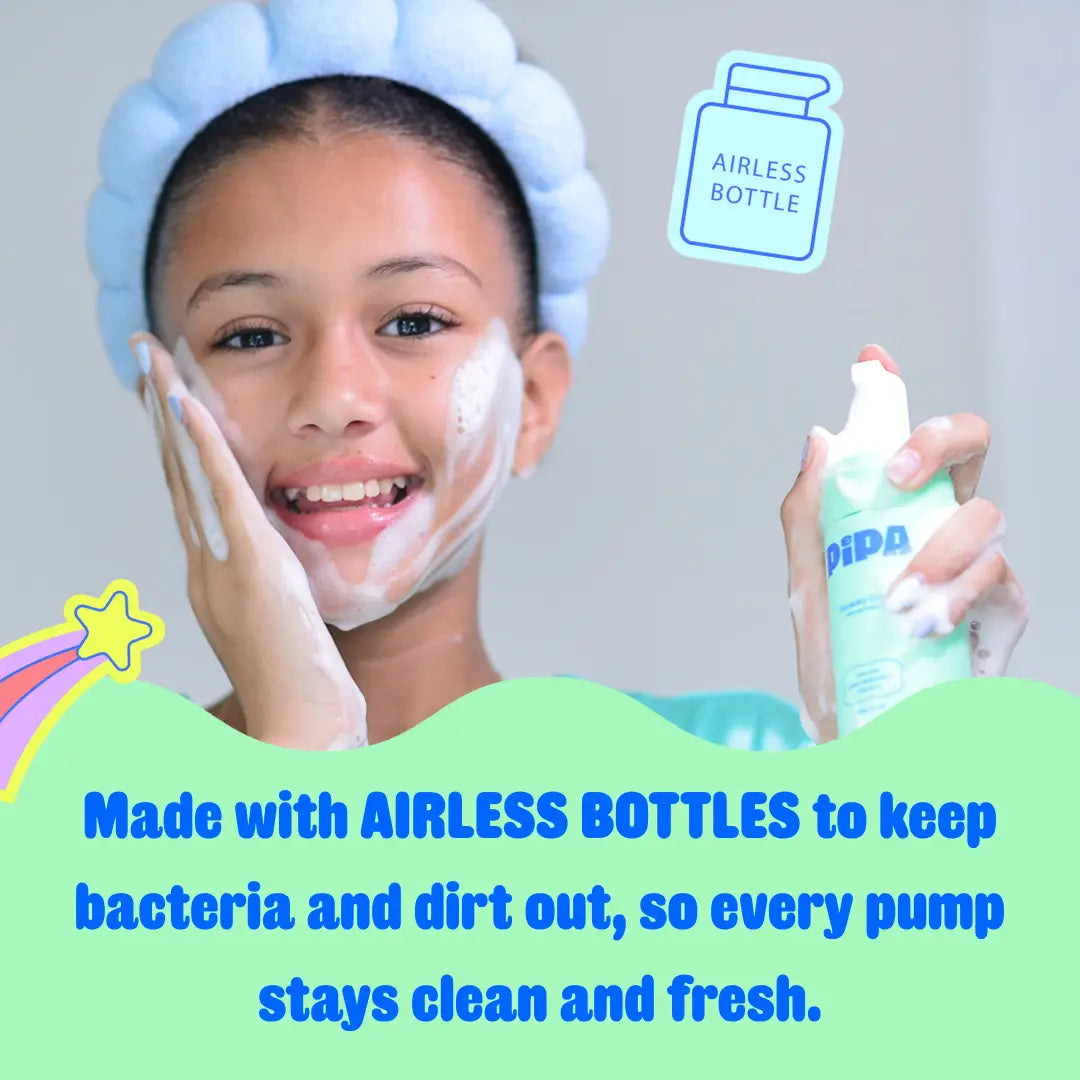 Pipa Squeaky Clean Cleanser Gentle Face Wash For Kids