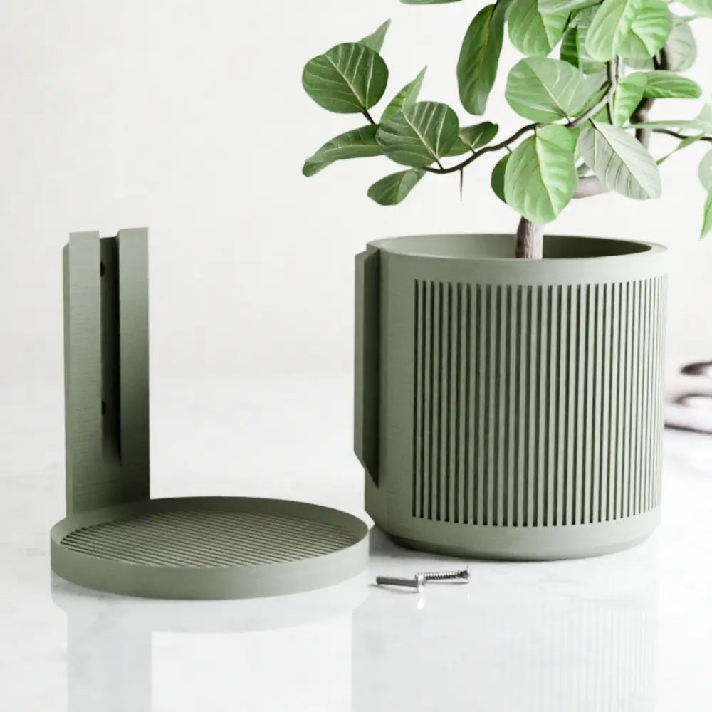 STREAM Hanging Planter | Minimalist Wall Mount