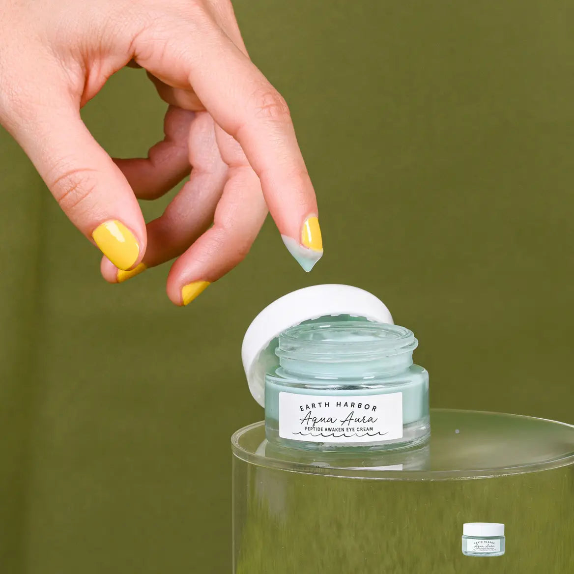 AQUA AURA Eye Creme: Blue Tansy + Sea Collagen + Antioxidant