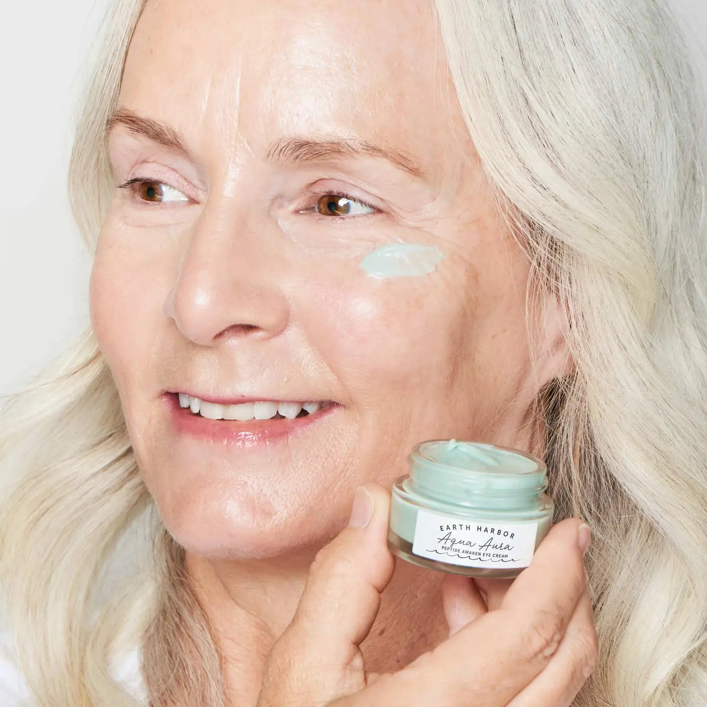 AQUA AURA Eye Creme: Blue Tansy + Sea Collagen + Antioxidant