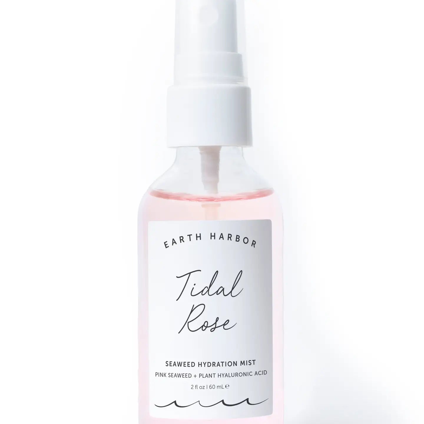 TIDAL ROSE Hydration Mist: Rose Water + Seaweed + White Tea