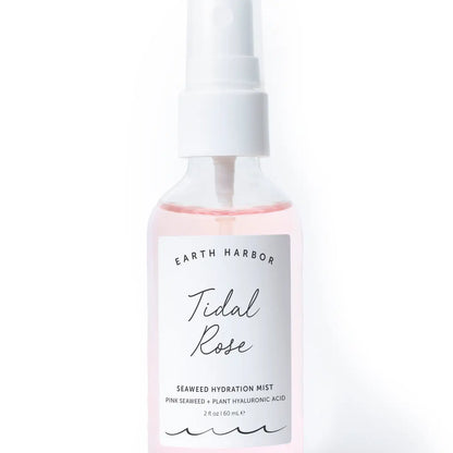 TIDAL ROSE Hydration Mist: Rose Water + Seaweed + White Tea